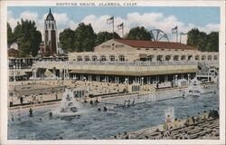 Neptune Beach, Alameda Postcard