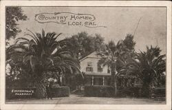 Country Home Lodi California Postcard Postcard Postcard