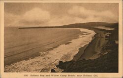 Bolinas Bay and Willow Camp Beach California Postcard Postcard Postcard