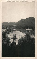 Russian River Monte Rio Postcard