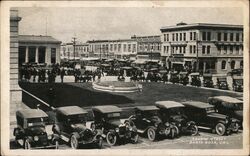 Fourth Street Santa Rosa Postcard