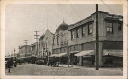 Occidental Hotel Santa Rosa Postcard