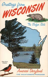 Greetings from Wisconsin Postcard