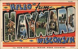 Greetings from Hayward Postcard