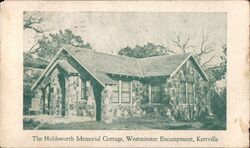 Holdsworth Memorial Cottage, Westminster Encampment Postcard