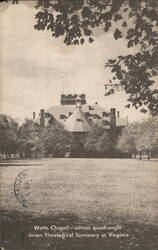 Watts Chapel Union Theological Seminary Postcard