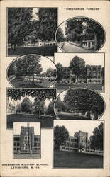 Greenbrier Military School Postcard