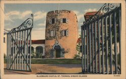 Bluebeard Castle St. Thomas Virgin Islands Postcard Postcard Postcard