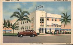 Hotel Stanton Miami Beach Postcard