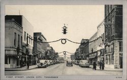 First Street Union City Postcard