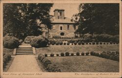 East View of Stratford Hall Virginia Presidents Postcard Postcard Postcard