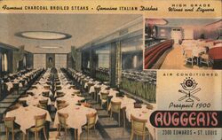 Ruggeri's Restaurant St. Louis Missouri Postcard Postcard Postcard