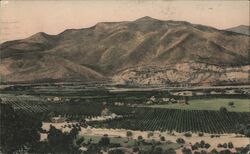 Mountain View Ojai Valley California Postcard Postcard Postcard