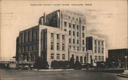 Eastland County Court House Postcard