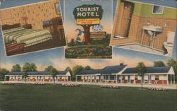 Tourist Motel Sleep-E-Hollow Village Trenton, NJ Postcard Postcard Postcard