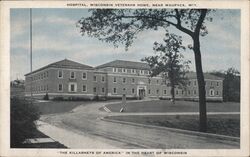 Wisconsin Veterans Home Postcard