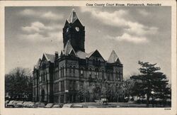 Cass County Court House Postcard