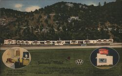 Gateway Motel, Trinidad Colorado Postcard