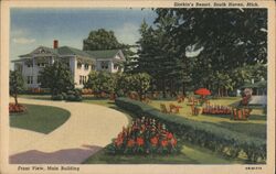 Zlatkin's Resort, Main Building South Haven, MI Postcard Postcard Postcard