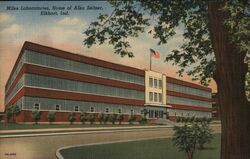 Miles Laboratories Home of Alka Seltzer Postcard