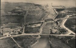 Canoe Place Inn Aerial View Postcard