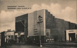 Greenport Theater Postcard