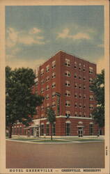 Hotel Greenville Postcard