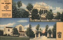 Views of The Citadel Postcard