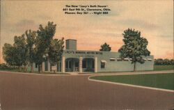 Lacy's Mineral Water Baths, Claremore Postcard