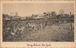 Coney Island, New York Postcard