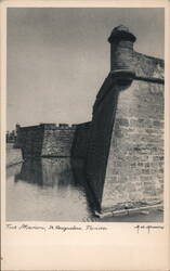 Fort Marion St. Augustine Florida Postcard Postcard Postcard