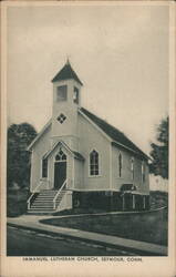 Immanuel Lutheran Church, Seymour Postcard