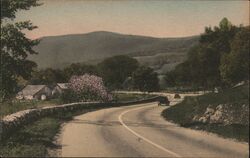 Ethan Allen Highway Manchester Postcard