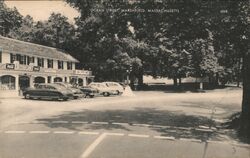 Ocean Street, Marshfield Postcard