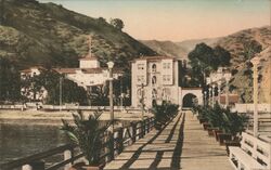 Hotel St. Catherine Avalon Catalina Island Postcard