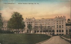 The Greenbrier Hotel Postcard