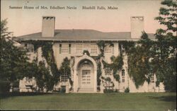 Summer Home of Mrs. Ethelbert Nevin Postcard