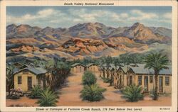 Death Valley National Monument Postcard