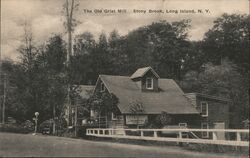 The Old Grist Mill, Stony Brook Postcard