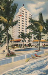 Lord Tarleton Hotel Miami Beach Postcard