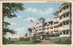 Soo-Nipi Lodge, Lake Sunapee Postcard