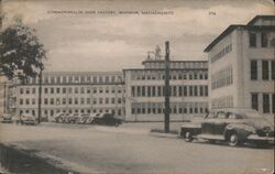 Commonwealth Shoe Factory Whitman Postcard