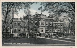 Hart County Court House Munfordville, KY Postcard Postcard Postcard