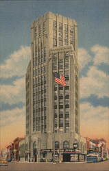 Elgin Tower Elgin Illinois Postcard