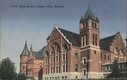 State Normal College Dillon Montana Postcard Postcard Postcard