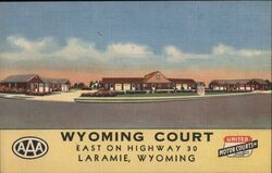 Wyoming Court Laramie Postcard Postcard Postcard