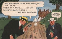 Dick Tracy Comic Postcard