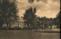 Robinson & Warner Halls, University of Delaware Postcard