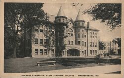 Dockery Gymnasium State Teachers College Postcard