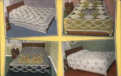 Sears Chenille Bedspreads Postcard